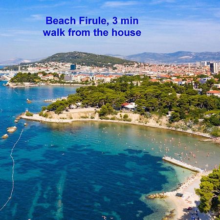 Villa Violeta With The Sea View, 3 Min Walk To The Beach Split Dış mekan fotoğraf