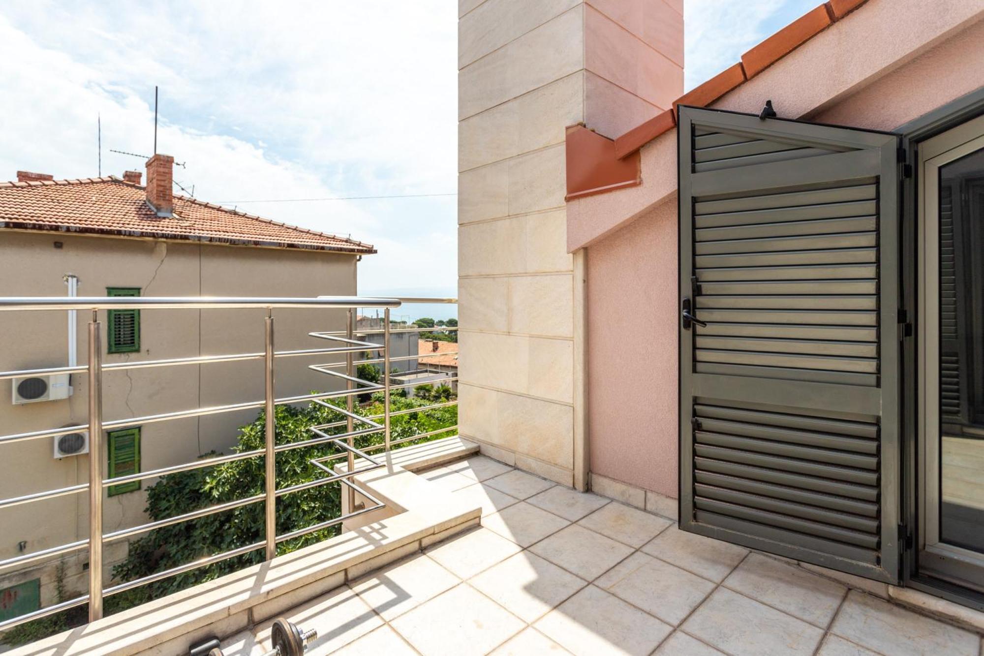 Villa Violeta With The Sea View, 3 Min Walk To The Beach Split Dış mekan fotoğraf