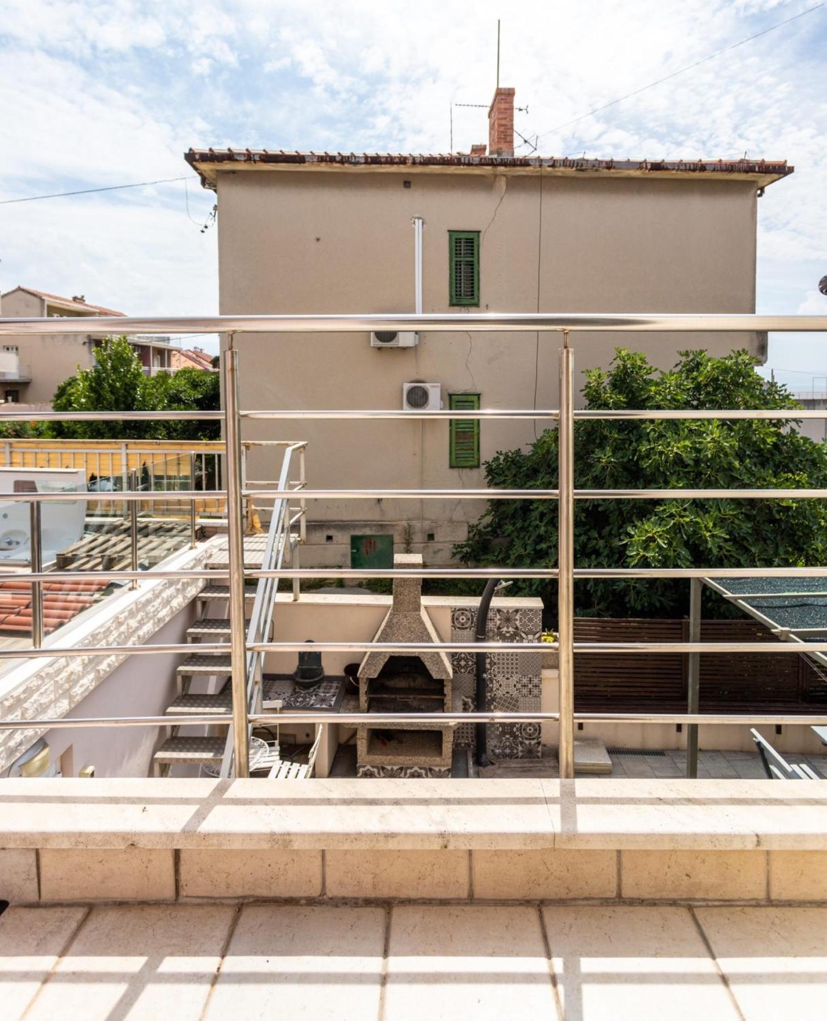 Villa Violeta With The Sea View, 3 Min Walk To The Beach Split Dış mekan fotoğraf
